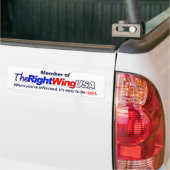 Conservatieve Bumpersticker (Op Truck)