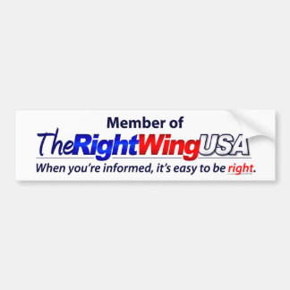 Conservatieve Bumpersticker
