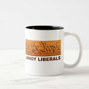 conservatieve koffie-mok tweekleurige koffiemok