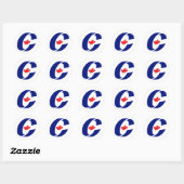 Conservatieve Partij van Canada Ronde Sticker (Vel)