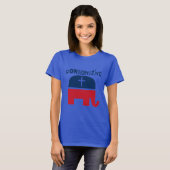 Conservatieve republikein t-shirt (Voorkant volledig)