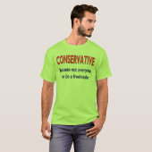 Conservatieve t-shirt (Voorkant volledig)