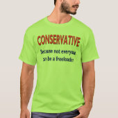 Conservatieve t-shirt (Voorkant)