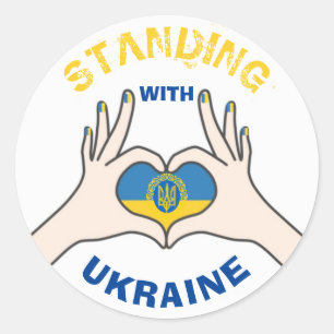 CONSERVATION AVEC Stickers UKRAINE