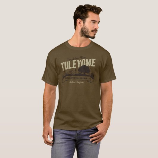 Conservation et Communauté, le T-shirt Brown des (Devant entier)