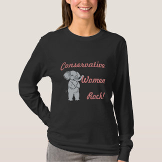 Conservative Women Rock Shirt