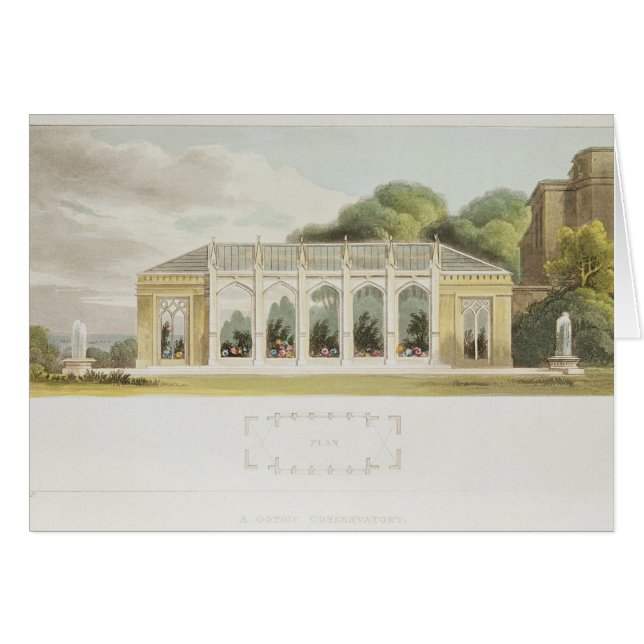Conservatoire gothique, 1832 (Devant horizontal)