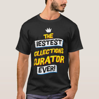 Conservator Collecties Grappige Kunst Museum Baan T-shirt