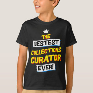 Conservator Collecties Grappige Kunst Museum Baan T-shirt