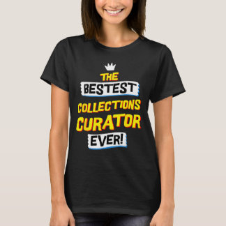 Conservator Collecties Grappige Kunst Museum Baan T-shirt