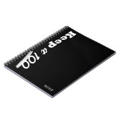 Conserver 100 Journal personnalisé moderne (Côté gauche)