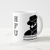 Conserver 43 Mètres HFUnderground Jumbo Mug (Devant droit)