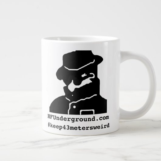 Conserver 43 Mètres HFUnderground Jumbo Mug (Droite)
