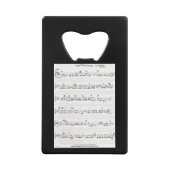 Conserver de la feuille de promesse ouvre-bouteill (Devant)