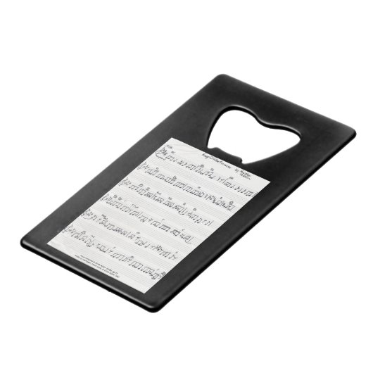 Conserver de la feuille de promesse ouvre-bouteill (Dos Angle)