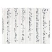 Conserver De La Feuille Promise Nappe De Musique (Devant (Horizontal))