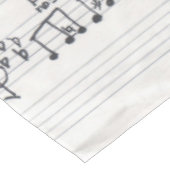 Conserver De La Feuille Promise Nappe De Musique (Angle)
