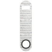 Conserver de la promesse Feuille manuscrite Ouvert (Dos)