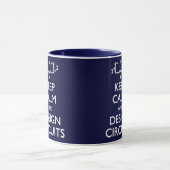 Conserver le calme Circuits Design Mug (Centre)