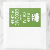 Conserver le calme et devenir un chef autocollants (Sac)