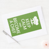 Conserver le calme et devenir un chef autocollants (Enveloppe)