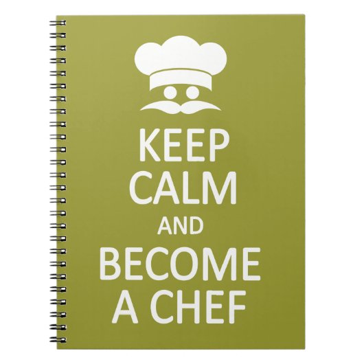 Conserver le calme et devenir un chef carnet perso (Devant)