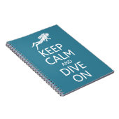 Conserver le calme et la plongée sur le carnet de  (Côté Droit)