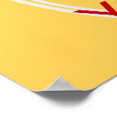 Conserver le calme et l'amour Yoga affiche unique  (Coin)