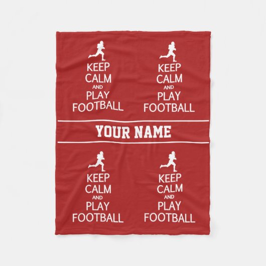 Conserver le calme et le jeu Football couverture p (Devant)