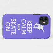 Conserver le calme et le patinage sur le coque iph (Dos (Horizontal))