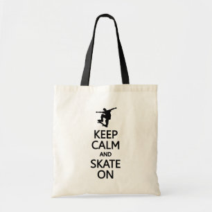 Conserver le calme et le patinage sur le sac - cho