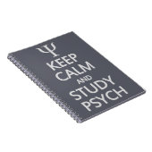 Conserver le calme et l'étude Psych carnet personn (Côté Droit)