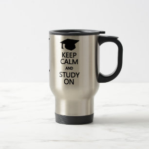 Conserver le calme et l'étude sur la tasse - chois