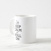 Conserver le calme et rouler - Mug (Devant gauche)