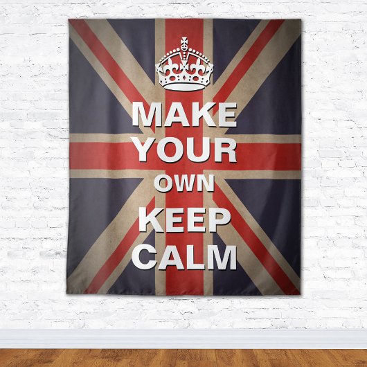 Conserver le Modèle calme - Tapisserie Union Jack 