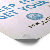 Conserver le Poster vintage (Coin)