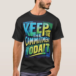 Conserver l'engagement T-shirt design (Zazzle)
