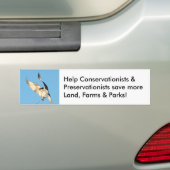 Conserver les terres parcs parcs Bumper Sticker (En voiture)