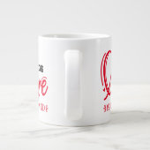 Conserver ou concevoir votre propre - Jumbo Mug (Dos)