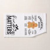 Conserver ou concevoir votre propre serviette de t (Serviette à main)