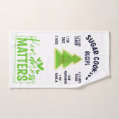 Conserver ou concevoir votre propre serviette de t (Serviette à main)