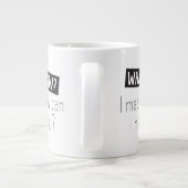 Conserver ou concevoir votre propre tasse de café  (Dos)