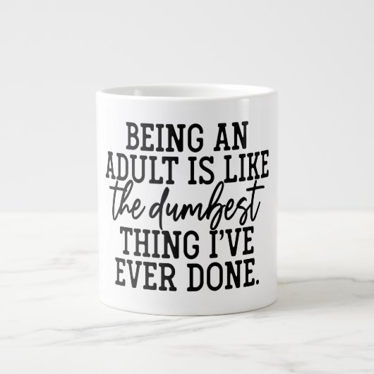 Conserver ou créer votre propre Mug de café géant (Devant)