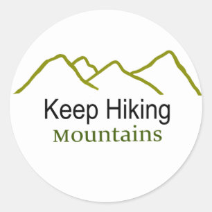 Conserver Simplistic Sticker Mountains