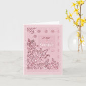 Conserver une carte simple (Fleur jaune)