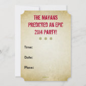 CONSERVEZ LE Invitation CALM Mayan Summer 2014 Sty (Dos)