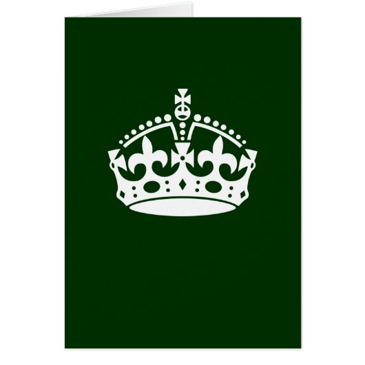 CONSERVEZ LE SYMBOLE DE LA COURONNE CALME sur la d (Devant)