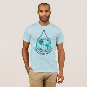 Conservez le T-shirt de l'eau (Devant entier)