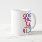 Conservez ou concevez le vôtre - Mug géant (Devant droit)