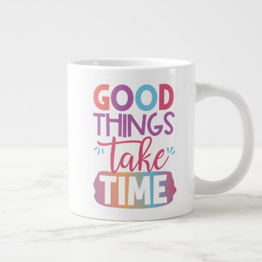 Conservez ou concevez le vôtre - Mug géant (Droite)